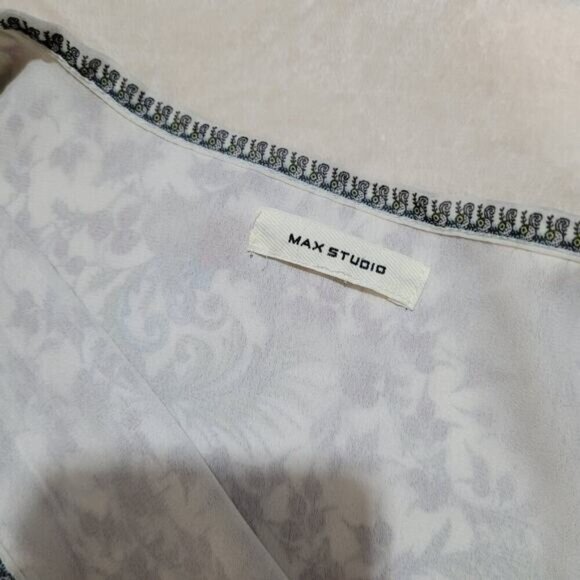 Max Studio Floral Dress - Size Large - Picture 5 of 10